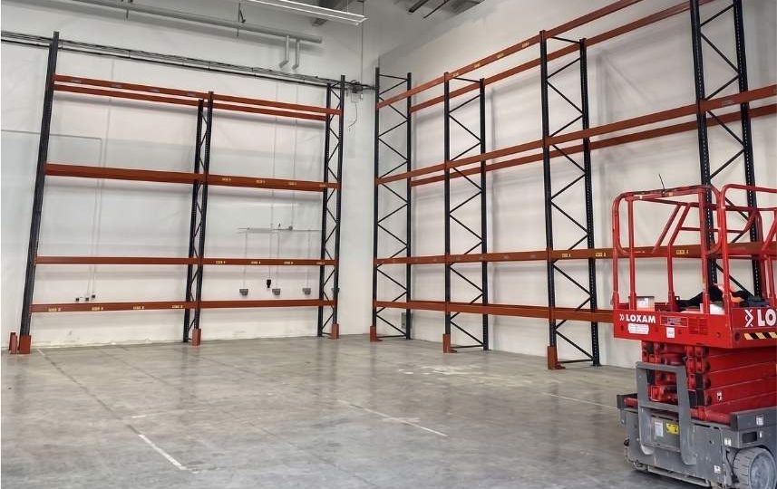 montage rack a palettes
